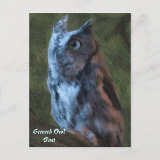 Carte postale Owl