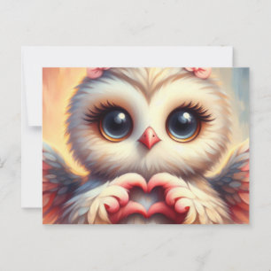 Carte Postale Owl You Need is Love