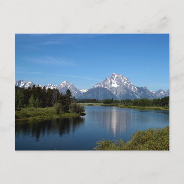 Carte Postale Oxbow Bend Snake River Grand Teton National Park (Devant)