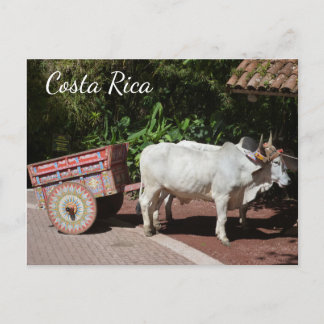 Carte postale Oxcart, Costa Rica