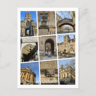 Carte Postale Oxford