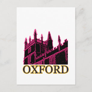 Carte Postale Oxford Angleterre 1986 Construire des spirales Mag