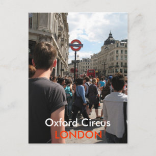 Carte postale Oxford Circus Londres