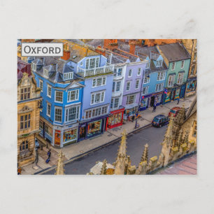 Carte Postale Oxford England Travel Photo