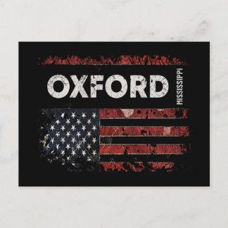 Carte Postale Oxford Mississippi
