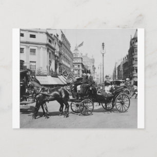 Carte Postale Oxford Street Londres 1904, Angleterre Royaume-Uni