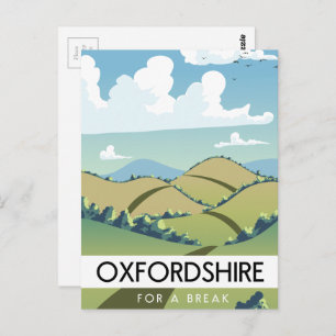 Carte Postale Oxfordshire pour une pause