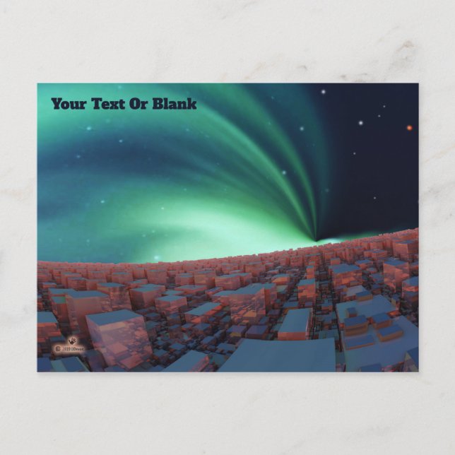 Carte Postale Oxygène ionisé (Devant)