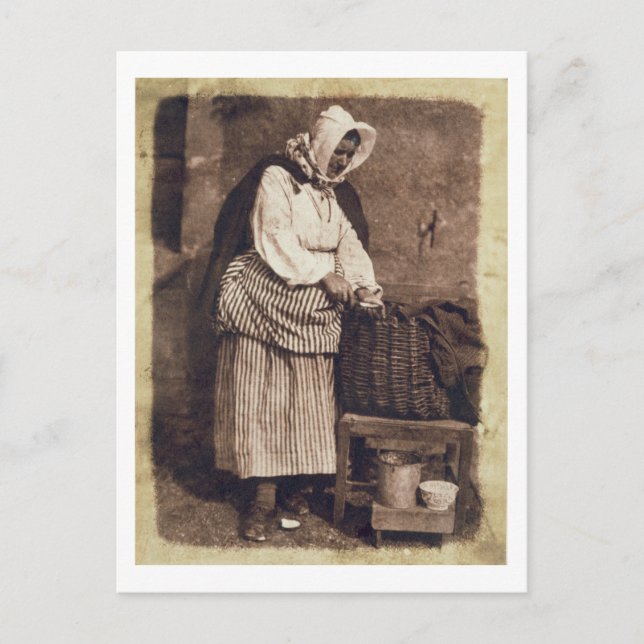 Carte Postale Oyster Woman, 1843-1847 (papier salé imprimé à par (Devant)