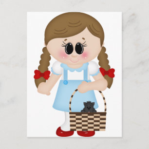 Carte Postale oz dorothy et toto