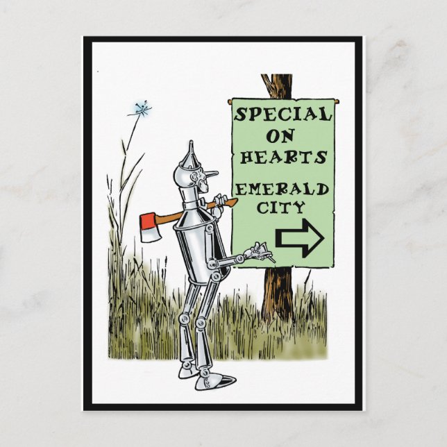 Carte Postale Oz - Homme Tin (Devant)