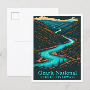 Carte Postale Ozark National Pittoresque Riverways Travel