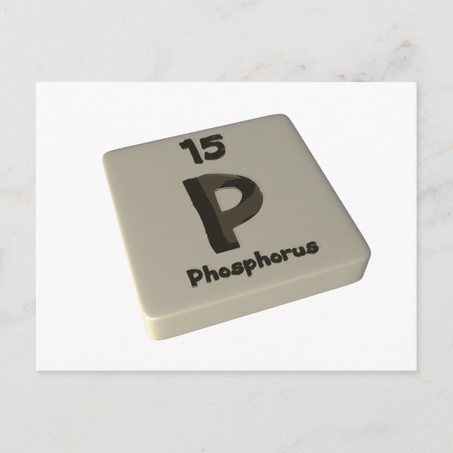 Carte Postale P phosphore (Devant)