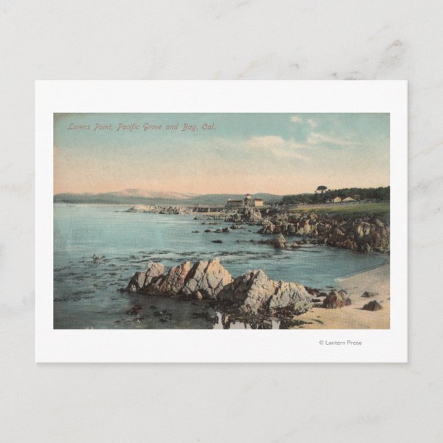 Carte Postale Pacific Grove, CA - Lovers Point, Pacifique (Devant)