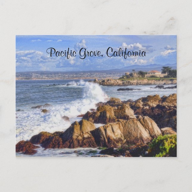 Carte postale Pacific Grove Coast (Devant)