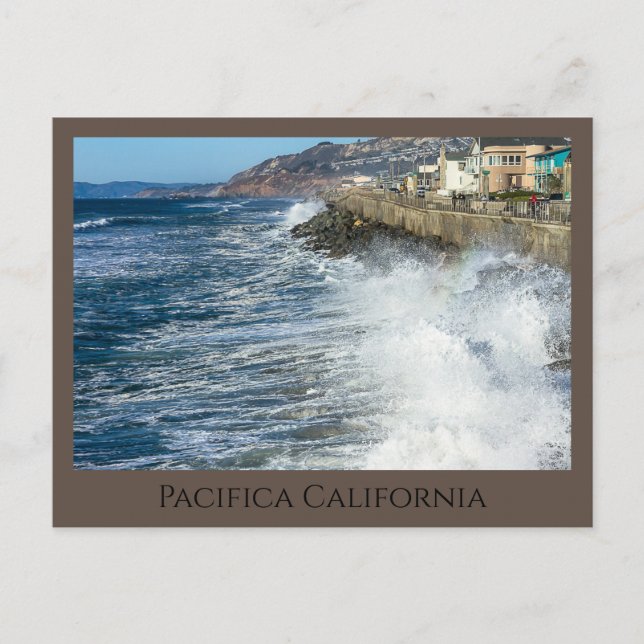 Carte Postale Pacifique Californie (Devant)