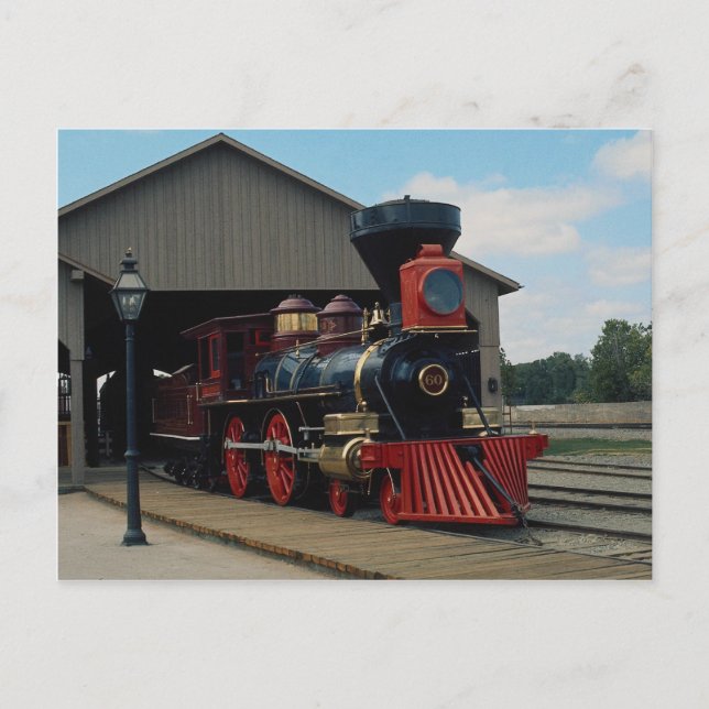 Carte Postale Pacifique Centre, 4-4-0 (Devant)