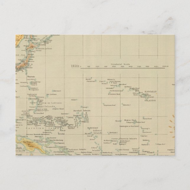 Carte Postale Pacifique no 1 (Devant)