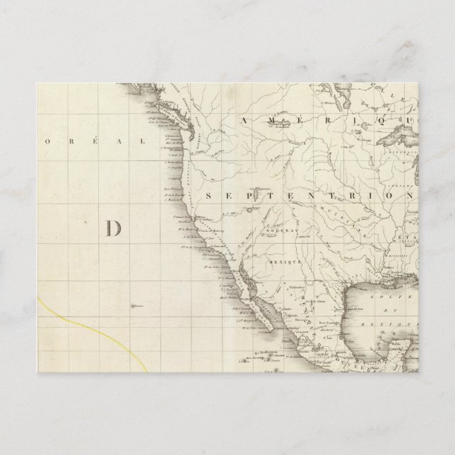 Carte Postale Pacifique Nord (Devant)