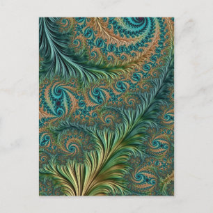 Carte Postale Pacock