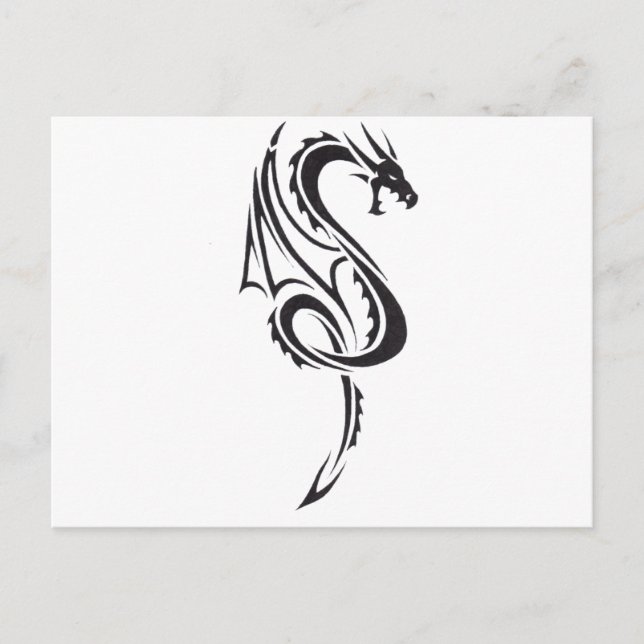 Carte Postale Pacte Du Dragon B1 (Devant)