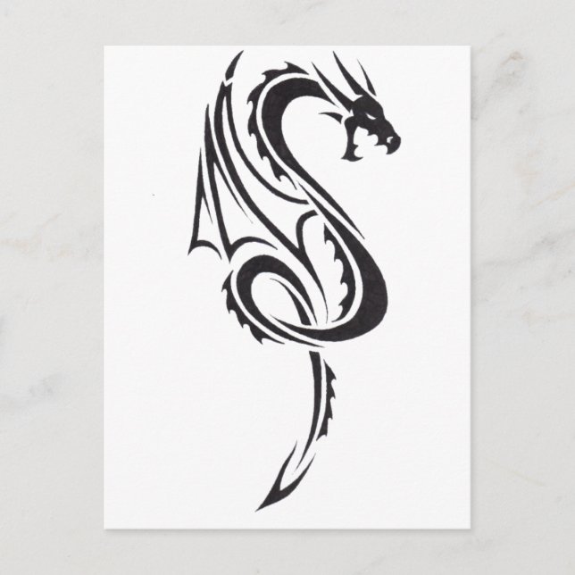 Carte Postale Pacte Du Dragon B1 (Devant)