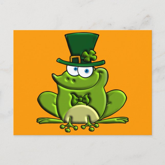 Carte Postale Paddy O'Frog (Devant)