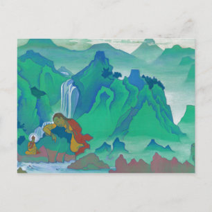 Carte Postale Padma Sambhava, 1924 par Nicholas Roerich