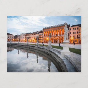 Carte postale Padova, Italie.