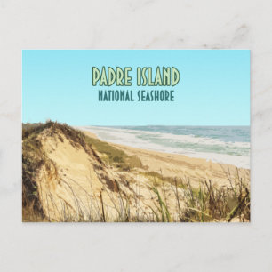 Carte Postale Padre Island National Seashore Texas