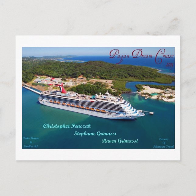 Carte Postale Pagan Dream Cruise Cozumel PC (Devant)