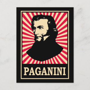 Carte Postale Paganini