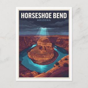 Carte Postale Page de Horseshoe Bend Arizona Souvenir