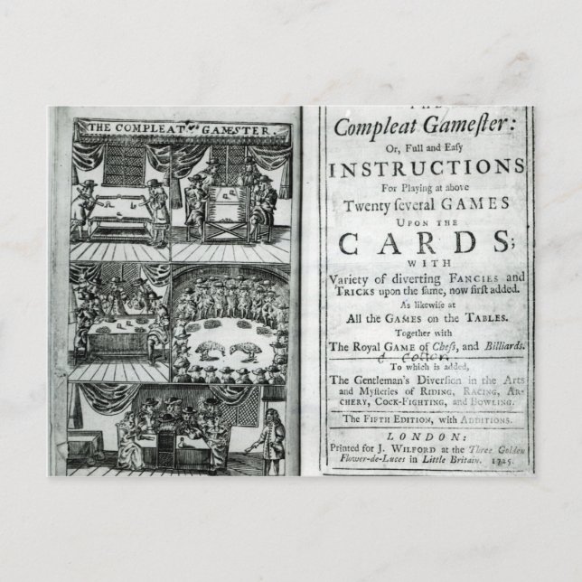 Carte Postale Page de titre de la cinquième édition (Devant)