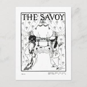 Carte Postale Page de titre de 'The Savoy' No. 1 et 2, 1896 (lis