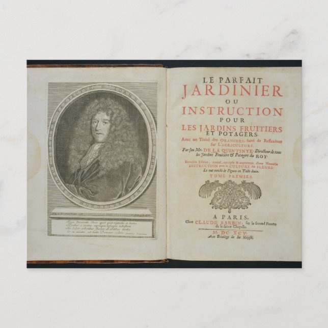Carte Postale Page de titre et frontispice portrait de l'auteur (Devant)