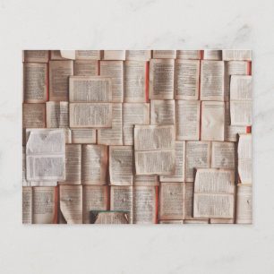 Carte postale Page Livre, Carte postale Livre