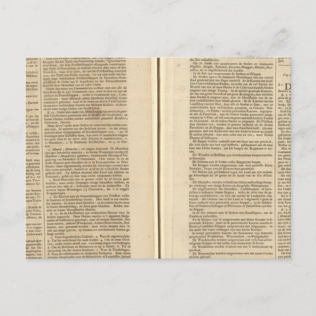 Carte Postale Page Texte New World Atlas 2 (Devant)