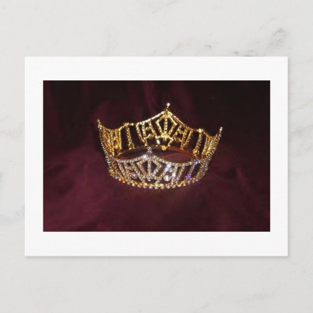 Carte postale Pageant Crown (Devant)
