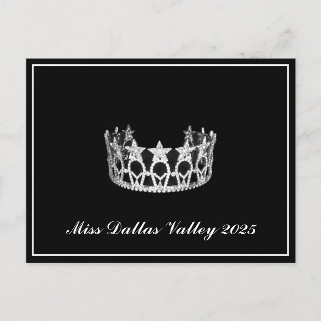 Carte postale Pageant Crown (Devant)