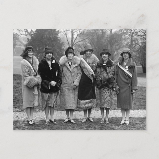 Carte Postale Pages de l'École de politique, 1927 (Devant)