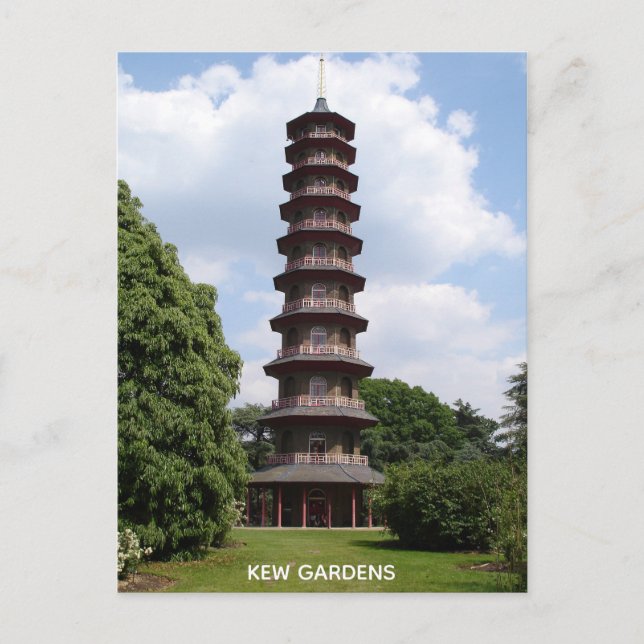 Carte Postale Pagode à Kew (Devant)