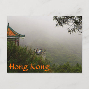Carte postale Pagode Hong Kong