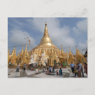 Carte Postale Pagode Shwe Dagon
