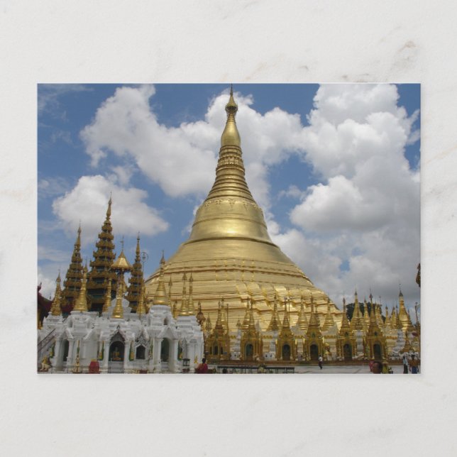 Carte Postale Pagode Shwe Dagon (Devant)