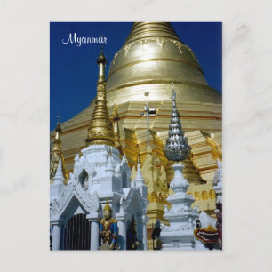 Carte Postale pagode shwedagon