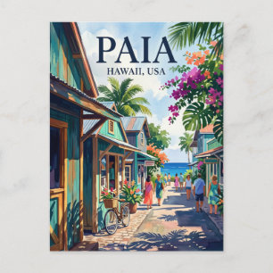 Carte Postale Paia États-Unis