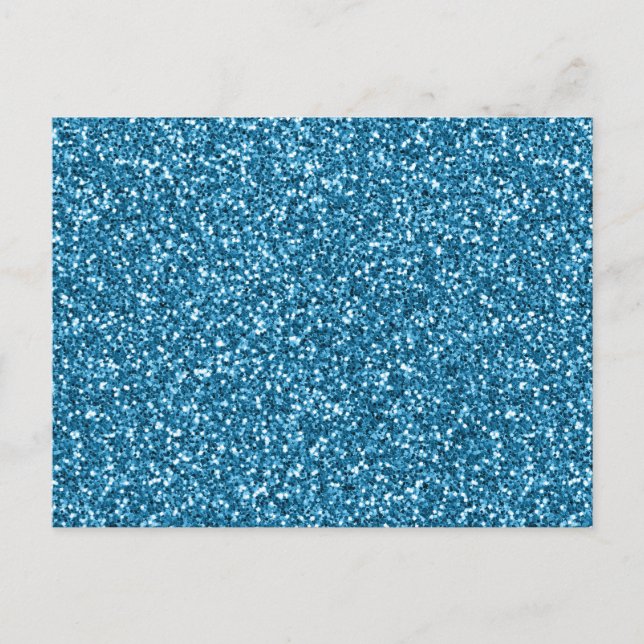 Carte Postale Paillettes Bleues de Boston (Devant)