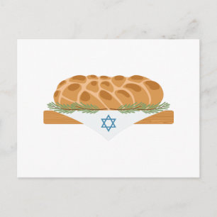 Carte Postale Pain de Challah
