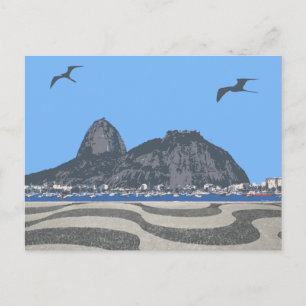 Carte Postale Pain de sucre, Rio